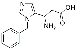 3-AMINO-3-(3-BENZYL-3H-IMIDAZOL-4-YL)-PROPIONIC ACID Struktur