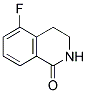 5-FLUORO-3,4-DIHYDRO-2H-ISOQUINOLIN-1-ONE Struktur