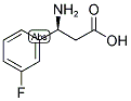 (S)-3-AMINO-3-(3-FLUORO-PHENYL)-PROPIONIC ACID Struktur