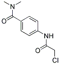 4-[(CHLOROACETYL)AMINO]-N,N-DIMETHYLBENZAMIDE Struktur