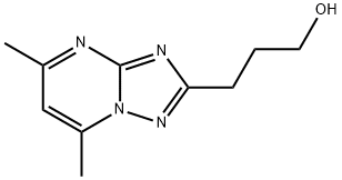 3-(5,7-DIMETHYL-[1,2,4]TRIAZOLO[1,5-A]PYRIMIDIN-2-YL)-PROPAN-1-OL Struktur