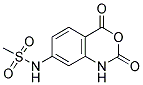 4-METHANESULFONAMIDO-ISATOIC ANHYDRIDE Struktur