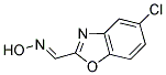 5-CHLORO-1,3-BENZOXAZOLE-2-CARBALDEHYDE OXIME Struktur