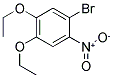 1-BROMO-4,5-DIETHOXY-2-NITROBENZENE Struktur