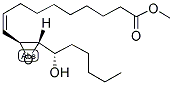 METHYL 11(S),12(S)-EPOXY-13(S)-HYDROXY-9(Z)-OCTADECENOATE Struktur