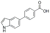 4-(1H-INDOL-5-YL)-BENZOIC ACID Struktur