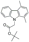 TERT-BUTYL 2-(1,4-DIMETHYL-9H-CARBAZOL-9-YL)ACETATE Struktur