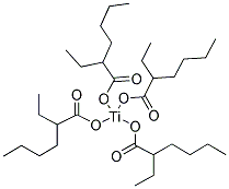 TITANIUM (IV) 2-ETHYLHEXANOATE Struktur