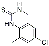 N-(4-CHLORO-2-METHYLPHENYL)-N'-METHYLTHIOUREA Struktur