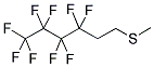 METHYL (1H,1H,2H,2H-PERFLUOROHEXYL)-SULFIDE Struktur