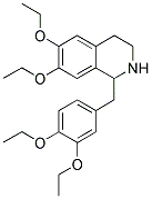 1-(3,4-DIETHOXY-BENZYL)-6,7-DIETHOXY-1,2,3,4-TETRAHYDRO-ISOQUINOLINE Struktur