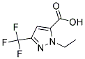 2-ETHYL-5-TRIFLUOROMETHYL-2 H-PYRAZOLE-3-CARBOXYLIC ACID Struktur