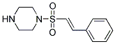 1-(2-PHENYL-ETHENESULFONYL)-PIPERAZINE Struktur