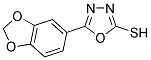 5-BENZO[1,3]DIOXOL-5-YL-[1,3,4]OXADIAZOLE-2-THIOL Struktur