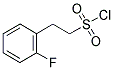 2-(2-FLUORO-PHENYL)-ETHANESULFONYL CHLORIDE Struktur