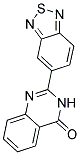 2-(2,1,3-BENZOTHIADIAZOL-5-YL)QUINAZOLIN-4(3H)-ONE Struktur