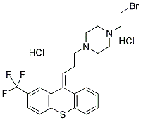 TRANS-(E)-FLUPENTIXOL BROMIDE, DIHYDROCHLORIDE Struktur