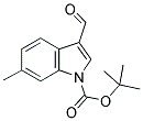 6-METHYL-3-FORMYLINDOLE-1-CARBOXYLIC ACID TERT-BUTYL ESTER Struktur