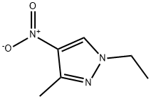 1-ETHYL-3-METHYL-4-NITRO-1H-PYRAZOLE Struktur