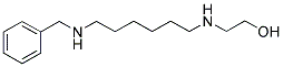 2-([6-(BENZYLAMINO)HEXYL]AMINO)ETHANOL Struktur