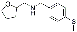 (4-METHYLSULFANYL-BENZYL)-(TETRAHYDRO-FURAN-2-YLMETHYL)-AMINE Struktur