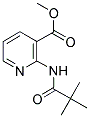 2-(2,2-DIMETHYL-PROPIONYLAMINO)-NICOTINIC ACID METHYL ESTER Struktur