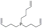 TRI-4-PENTENYLPHOSPHINE Struktur