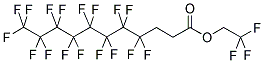 2,2,2-TRIFLUOROETHYL 4,4,5,5,6,6,7,7,8,8,9,9,10,10,11,11,11-HEPTADECAFLUOROUNDECANOATE Struktur