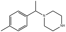 1-(1-P-TOLYL-ETHYL)-PIPERAZINE Struktur