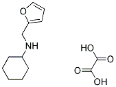 CYCLOHEXYL-FURAN-2-YLMETHYL-AMINEOXALATE Struktur