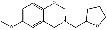 (2,5-DIMETHOXY-BENZYL)-(TETRAHYDRO-FURAN-2-YL-METHYL)-AMINE Struktur