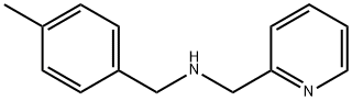 (4-METHYL-BENZYL)-PYRIDIN-2-YLMETHYL-AMINE Structure