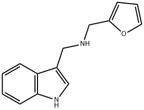 FURAN-2-YLMETHYL-(1H-INDOL-3-YLMETHYL)-AMINE Struktur