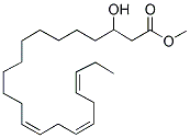 3(R,S)-HYDROXY-13(Z),16(Z),19(Z)-DOCOSATRIENOIC ACID METHYL ESTER Struktur