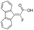 9H-FLUOREN-9-YLIDENE(FLUORO)ACETIC ACID Struktur