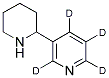 (R,S)-ANABASINE-2,4,5,6-D4 Structure