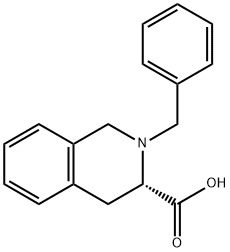 (S)-2-BENZYL-1,2,3,4-TETRAHYDRO-ISOQUINOLINE-3-CARBOXYLIC ACID Struktur