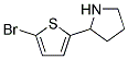 2-(5-BROMO-2-THIENYL)PYRROLIDINE Struktur
