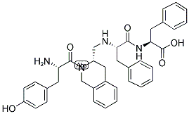 H-TYR-TIC(CH2NH)-PHE-PHE-OH Struktur