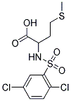 2-[[(2,5-DICHLOROPHENYL)SULFONYL]AMINO]-4-(METHYLTHIO)BUTANOIC ACID Struktur