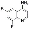 4-AMINO-6,8-DIFLUOROQUINOLINE Struktur