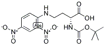 BOC-D-DAB(DNP)-OH Struktur