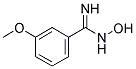 N-HYDROXY-3-METHOXY-BENZAMIDINE Struktur