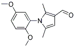 1-(2,5-DIMETHOXYPHENYL)-2,5-DIMETHYL-1H-PYRROLE-3-CARBALDEHYDE Struktur