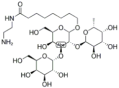 BLOOD GROUP B TRISACCHARIDE AMINE DERIVATIVE Struktur