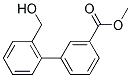 2'-HYDROXYMETHYL-BIPHENYL-3-CARBOXYLIC ACID METHYL ESTER Struktur