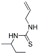 N-ALLYL-N'-(SEC-BUTYL)THIOUREA Struktur