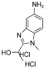 1-(5-AMINO-1-METHYL-1 H-BENZOIMIDAZOL-2-YL)-ETHANOL DIHYDROCHLORIDE Struktur