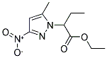 2-(5-METHYL-3-NITRO-PYRAZOL-1-YL)-BUTYRIC ACID ETHYL ESTER Struktur