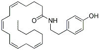 ARACHIDONOYLTYRAMIDE Struktur